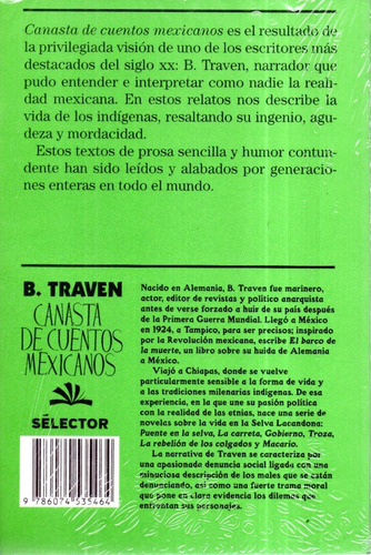 Canasta De Cuentos Mexicanos - B. Traven - Sélector | Meses sin intereses