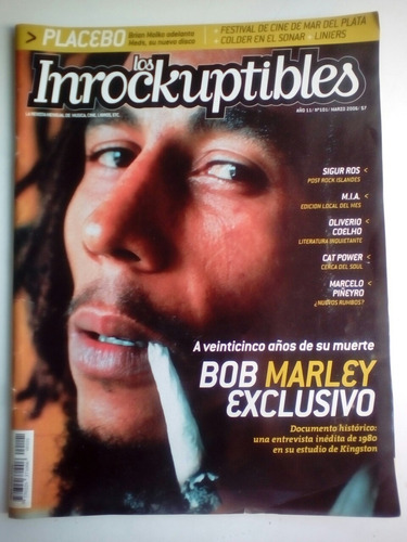 Los Inrockuptibles Bob Marley N° 101 2006