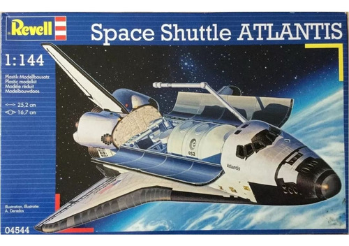 Revell Space Shuttle Atlantis 04544 1/144 Rdelhobby Mza