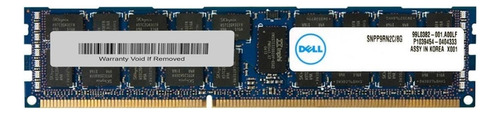 Memoria RAM color verde 8GB 1 Dell SNPP9RN2C/8G