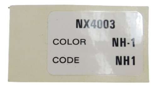 Etiqueta Identificação Cor Falcon 2003 Preta Nh-1 Honda