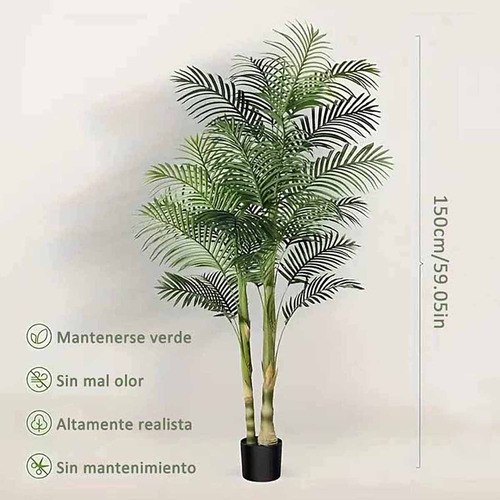 Árbol De Verdes Simuladas Artificial Plantas Decorativas1.5m