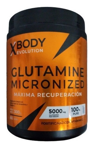 Glutamina Micronizada 60 Serv. Xbody Con Mayor Concentración