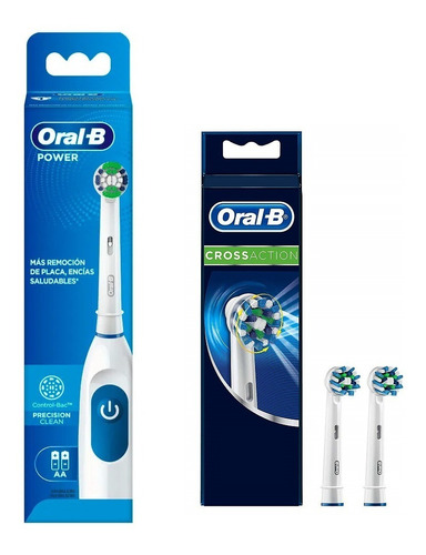 Cepillo De Dientes Eléctrico Oral-b Pro-salud + 2 Repuestos!