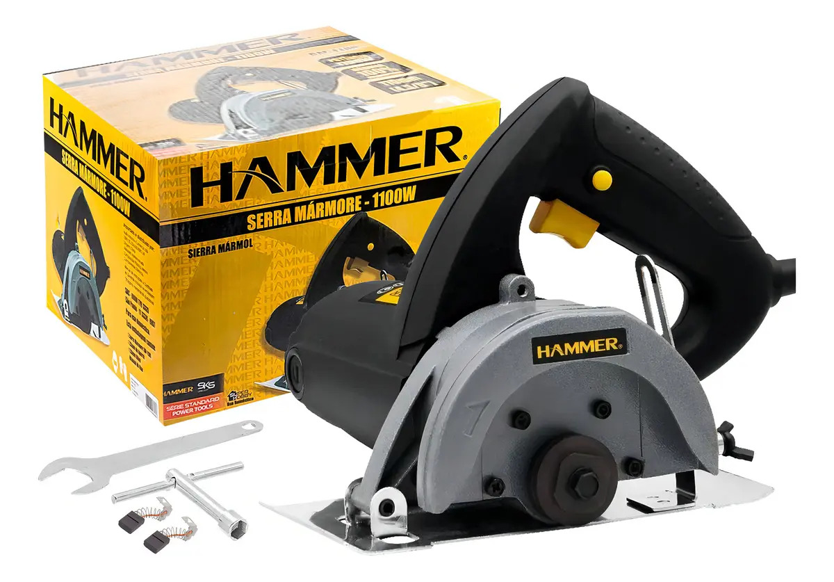 Serra Marmore Rolamentada 1100w Hammer Gysm1100 Preto - | MercadoLivre