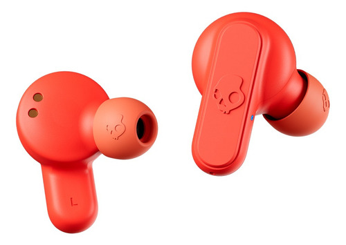 Audífonos in-ear inalámbricos Skullcandy dime true S2DMW-P752 rojo