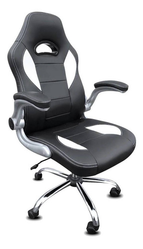 Imagen 2 de 5 de Silla de escritorio Mobilarg cromado