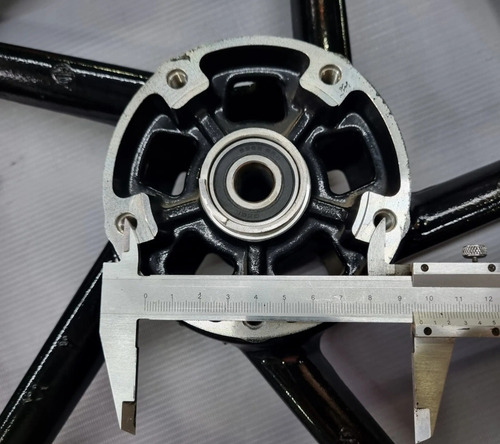 Llanta Delantera Aleacion Para Yamaha Fz 16 Fz 160 Negro