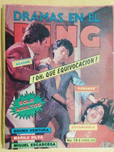 Fotonovela Dramas Del Ring, Marilú Silva, 11x13cm