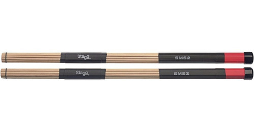 Palillos Para Bateria Stagg Hot Rods Sms2 Medianos De Maple