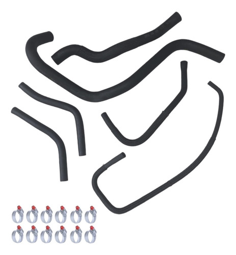 Kit Mangueiras Agua Fiesta Ecosport Zetec Rocam Flex