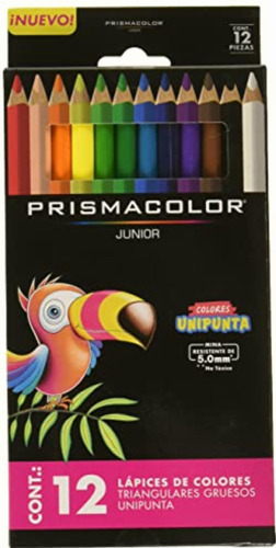 Lápices De Colores Prismacolor Junior 12 Colores