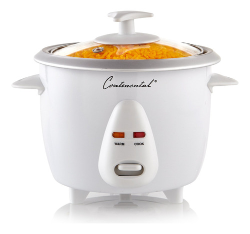 Continental Electric Ce 6 Cocina, (3 Tazas De Arroz Crudo),. Color Blanco