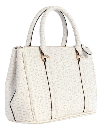 Bolsa Guess Factory Sg947906-whi Acabado de los herrajes Níquel Color Blanco Correa de hombro Blanco Diseño de la tela Lisa