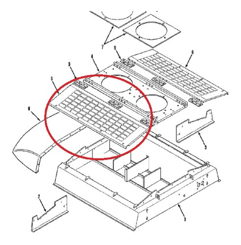 Grade Condensador Rt Thermo King Serve Ambos Lados 912722