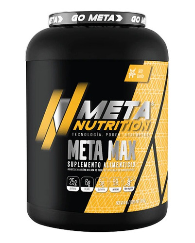 Proteina Meta Nutrition Meta Max 4 Libras Aislada 59 Servs