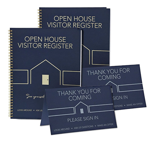 Open House Visitor Guest Registry Iniciar Sesion Libros Y T