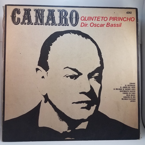 Canaro - Quinteto Pirincho - Basil - Tango Vinilo Lp