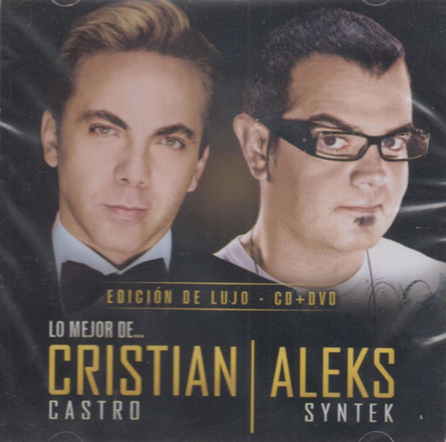 Cristian Castro & Aleks Syntek Lo Mejor Cd + Dvd Nuevo