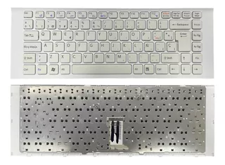 Teclado Para Sony Vaio Vpc-eg Eg Ek Pcg-61b11u Blanco