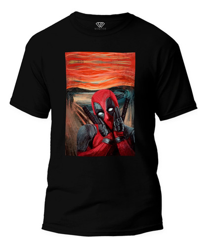 Playera Estampada Dead Pool The Scream Dtf