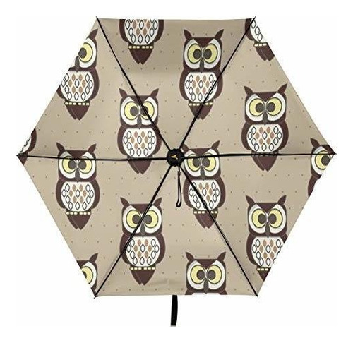 Sombrilla O Paraguas - Cute Owl Bird Parasol Umbrella For G