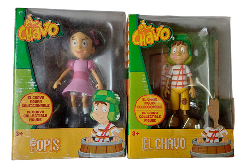 Figuras De El Chavo Y La Popis De Jakks Pacific 