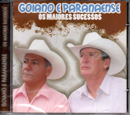 Cd- Goiano E Paranaense - Os Maiores Sucessos