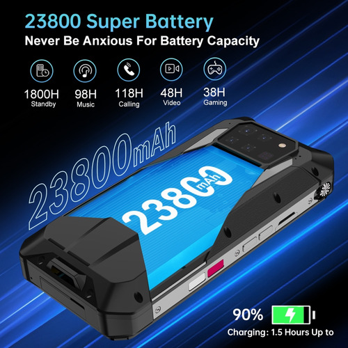 Smartphone Unihertz Tank 3 Pro 32gb 512gb Com Projetor