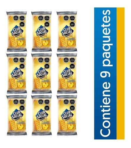 Imagen 2 de 5 de Galletas Saladas Club Social® Mantequilla 9 X 26g