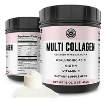 Comprar Multi Collagen Peptides Powder Tipos I, Ii, Iii, V, X M8myg
