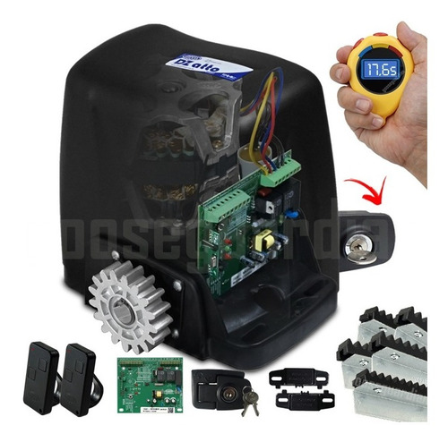 Kit Motor 1 Dz Atto Turbo Rossi 5 Crem 2 Control 350kg