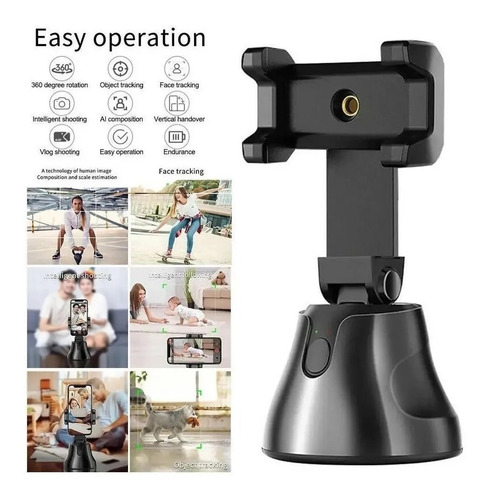 Robot Selfie Holder 360 Inteligente Base Con Seguimiento 360