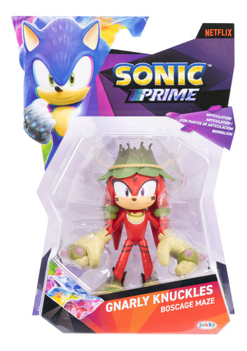 Figura Coleccionable Knucles The Dread 5 Sonic Prime (Usado)