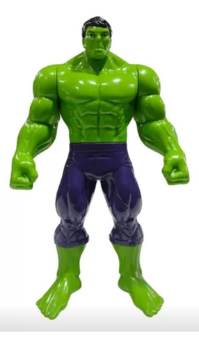 Muñeco Figura De Acción Hulk 23 Cms Avengers Marvel 
