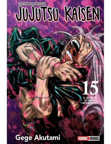 Jujutsu Kaisen Manga Panini Español Tomo N.15          