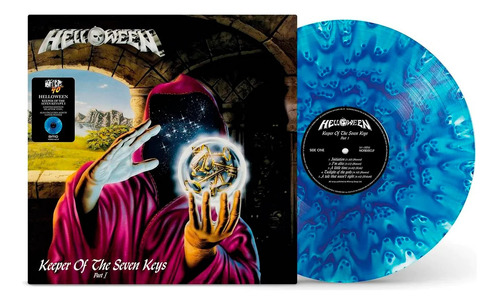 Helloween Keeper Of The Seven Keys Part I Lp Blue Vinyl