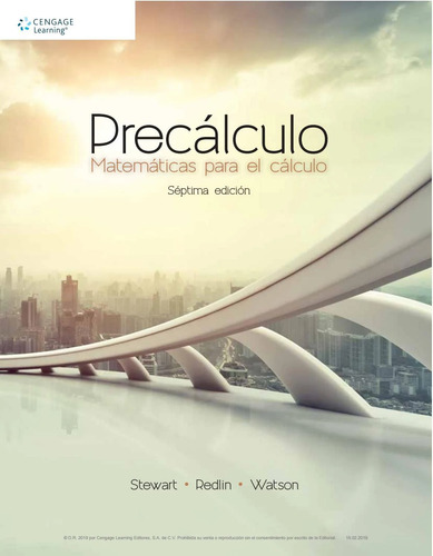 Precálculo Matemáticas Para El Calculo 7ed Leer Descripción