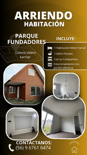 Habitaciones En Arriendo En Parque Fundadores