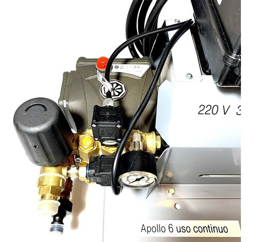 Imagen 2 de 10 de Hidrolavadora Industrial Apollo 6 Trifásica 3000psi Automat
