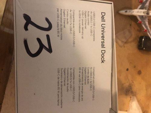 Dell Docking D6000 Para 3 Monitores (Usado)