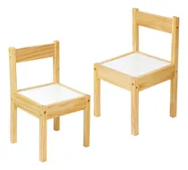 Comprar 2 Sillas Montessori para Niños Fabricadas en Madera de Abedul y MDF Ideales para Mesas de Dibujo y Juegos Didácticos Hasta 6 Años Fácil Armado Shimy 83966 Caqui