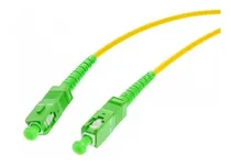 Comprar Patch Cord 10m Sc Apc-sc Apc-sm-9\u002F125-sx-3mm Verd Fibra Acme