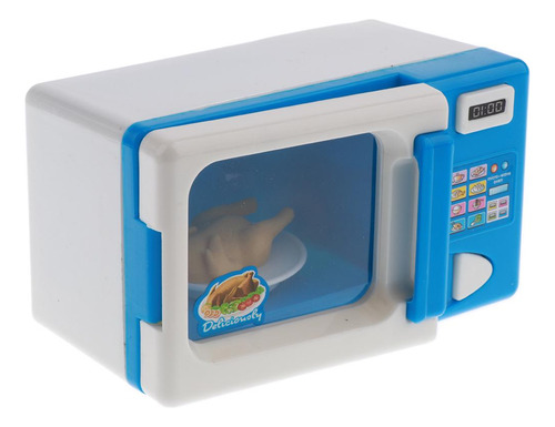 Mini Azul Horno De Microondas De