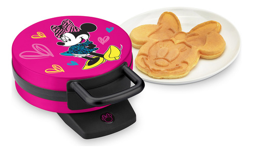 Disney Dmg-31 Minnie Mouse - Máquina Para Gofres, Color Rosa