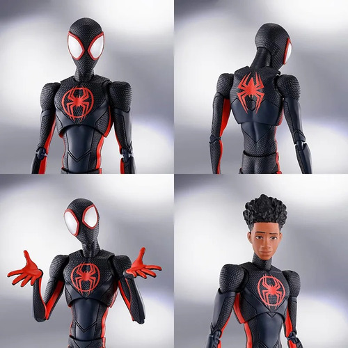 Figura De Acción Shf Spider-man Miles Morales Spiderman Toys
