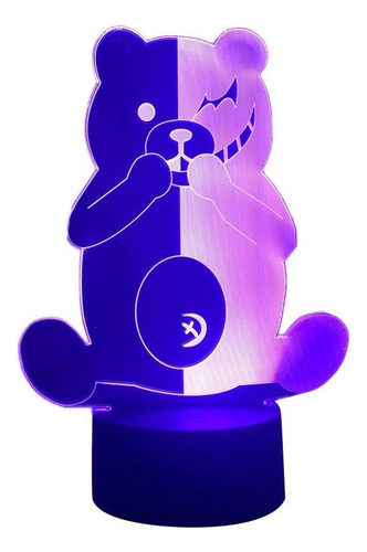 2025 Danganronpa Monokuma - Lámpara De Noche Led For