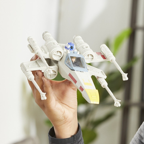Nave Star Wars Mission Luke Skywalker Grogu X-wing Fighter