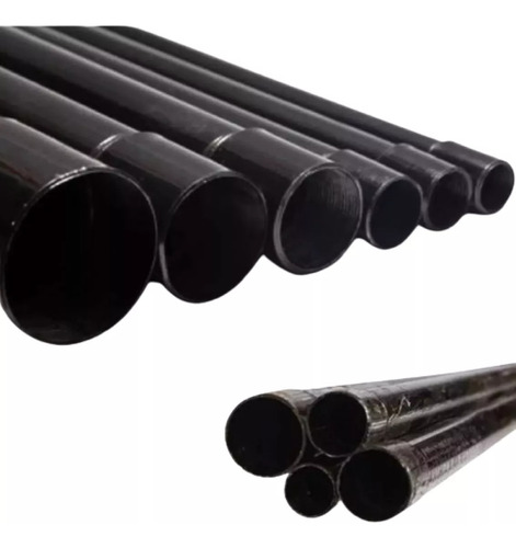 Caño Hierro 2 1/2` X 3,20mts (esp 2mm) Zincado 2005