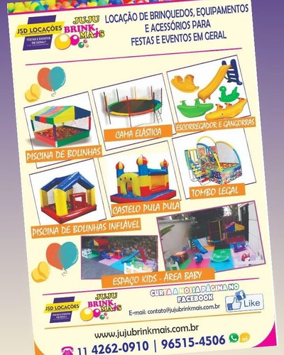 Imagem 1 de 10 de Aluguel Mesas Cadeiras E Brinquedos Salto Itu E Regiao